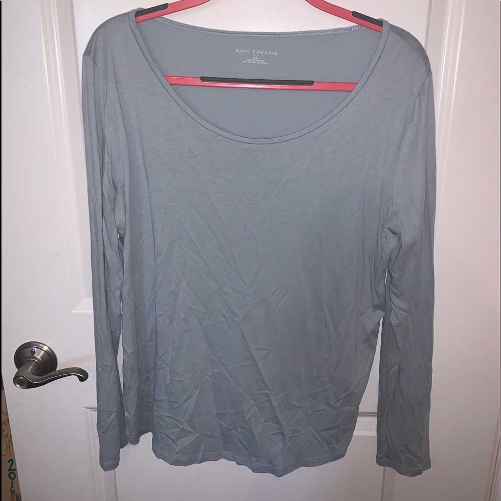 ann taylor long sleeve tee